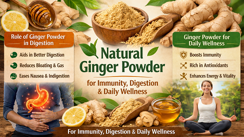 Natural Ginger Powder for Immunity, Digestion & Daily Wellness